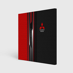 Картина квадратная Mitsubishi - carbon style