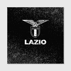 Холст квадратный Lazio с потертостями на темном фоне, цвет: 3D-принт — фото 2