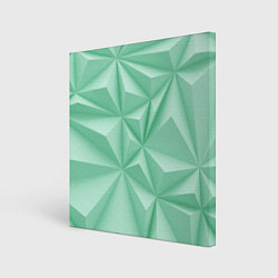 Картина квадратная Объемные пирамидки