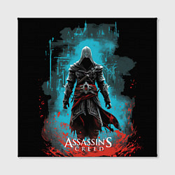 Холст квадратный Assassins creed подводный город, цвет: 3D-принт — фото 2