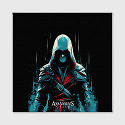 Холст квадратный Assassins creed ночной образ, цвет: 3D-принт — фото 2