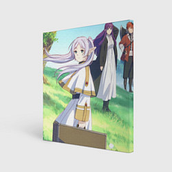Холст квадратный Sousou no Frieren, цвет: 3D-принт