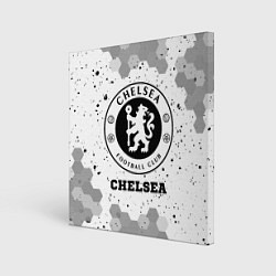 Картина квадратная Chelsea sport на светлом фоне