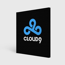 Картина квадратная Cloud9 - esports logo