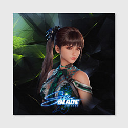 Холст квадратный Ева Stellar Blade, цвет: 3D-принт — фото 2