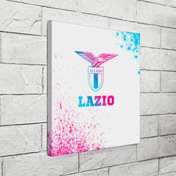 Холст квадратный Lazio neon gradient style, цвет: 3D-принт — фото 2