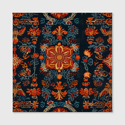 Холст квадратный Текстуры в славянском стиле, цвет: 3D-принт — фото 2
