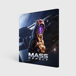 Холст квадратный Mass Effect Тали Зора, цвет: 3D-принт