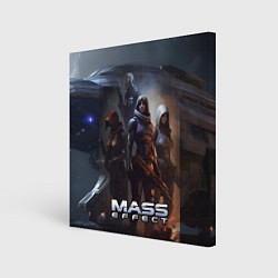 Картина квадратная Mass Effect space game