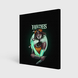 Холст квадратный Нимфа Melinoe Hades 2, цвет: 3D-принт