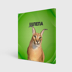 Картина квадратная Крупный Шлепа