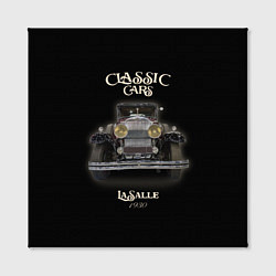 Холст квадратный Классические автомобили Cadillac LaSalle, цвет: 3D-принт — фото 2