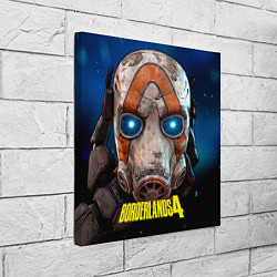 Холст квадратный Маска в руке Borderlands 4, цвет: 3D-принт — фото 2