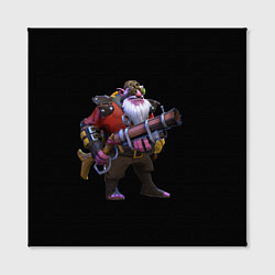 Холст квадратный Снайпер Dota 2, цвет: 3D-принт — фото 2