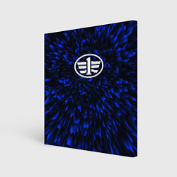 Холст квадратный FAW blue energy, цвет: 3D-принт