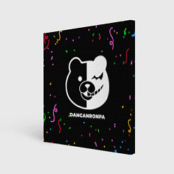 Холст квадратный Danganronpa конфети, цвет: 3D-принт