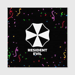 Холст квадратный Resident Evil конфети, цвет: 3D-принт — фото 2