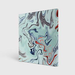 Холст квадратный Crazy waves, цвет: 3D-принт