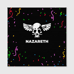 Холст квадратный Nazareth конфети, цвет: 3D-принт — фото 2