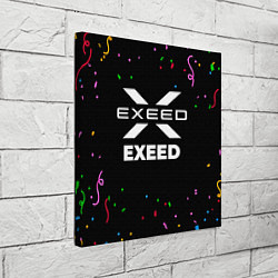 Холст квадратный Exeed конфети, цвет: 3D-принт — фото 2