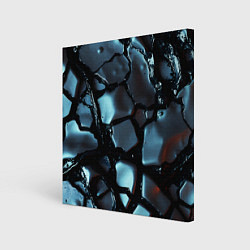 Картина квадратная The liquid substance is grey