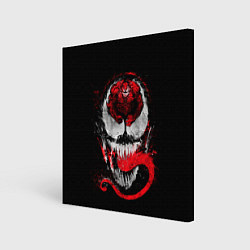 Холст квадратный Let there be Carnage, цвет: 3D-принт