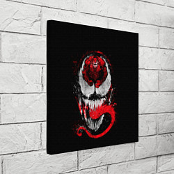 Холст квадратный Let there be Carnage, цвет: 3D-принт — фото 2