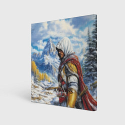 Картина квадратная Assassins Creed winter