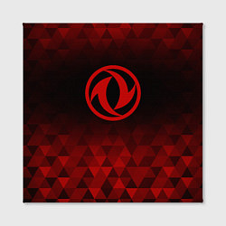 Холст квадратный Dongfeng red poly, цвет: 3D-принт — фото 2