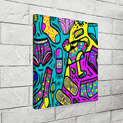 Холст квадратный Стандартные подарки мужчинам, цвет: 3D-принт — фото 2