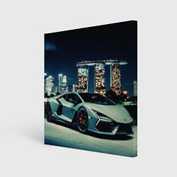 Картина квадратная Автомобиль