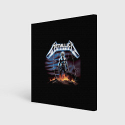 Картина квадратная Metallica - neon fantasy