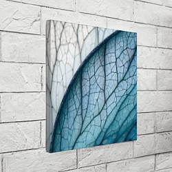 Холст квадратный Листья с прожилками, цвет: 3D-принт — фото 2