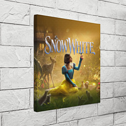 Холст квадратный Белоснежка, цвет: 3D-принт — фото 2