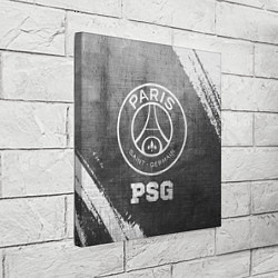 Холст квадратный PSG - grey gradient, цвет: 3D-принт — фото 2