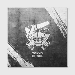 Холст квадратный Tokyo Ghoul - grey gradient, цвет: 3D-принт — фото 2