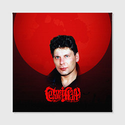 Холст квадратный Юрий Клинских красная луна, цвет: 3D-принт — фото 2