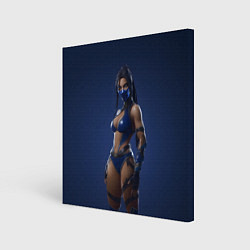 Картина квадратная Китана в латексном костюме