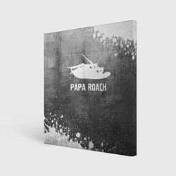 Картина квадратная Papa Roach - grey gradient