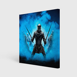 Картина квадратная Фехтовальщики со шпагами