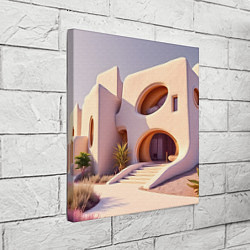 Холст квадратный Фантастический летний дом, цвет: 3D-принт — фото 2