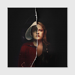 Холст квадратный Джун Осборн - Рассказ служанки, цвет: 3D-принт — фото 2