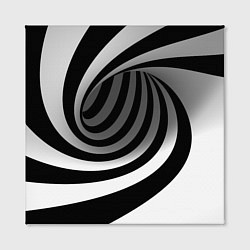 Холст квадратный Иллюзия закручивание, цвет: 3D-принт — фото 2