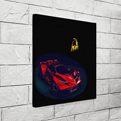 Холст квадратный Lamborghini Diverso - motorsport, цвет: 3D-принт — фото 2