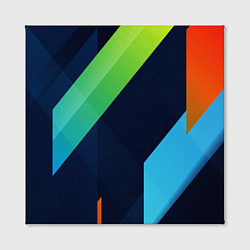 Холст квадратный Multicolored, цвет: 3D-принт — фото 2