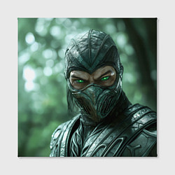 Холст квадратный Reptile Moral Kombat, цвет: 3D-принт — фото 2