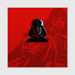 Холст квадратный Дарт вейдер темный лорд, цвет: 3D-принт — фото 2