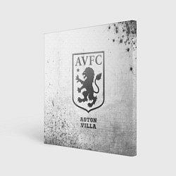 Картина квадратная Aston Villa - white gradient