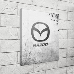 Холст квадратный Mazda - white gradient, цвет: 3D-принт — фото 2