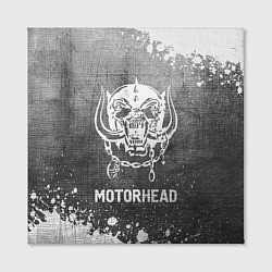 Холст квадратный Motorhead - grey gradient, цвет: 3D-принт — фото 2